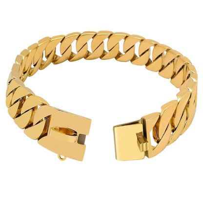 32MM Strong Metal Dog Chain Collars-5